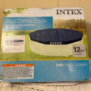 Intex Blue Pool Debris Cover